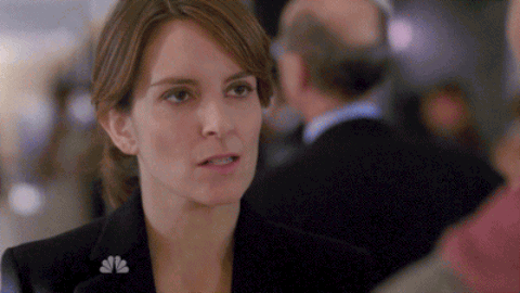 reactions classic tina fey eye roll liz lemon